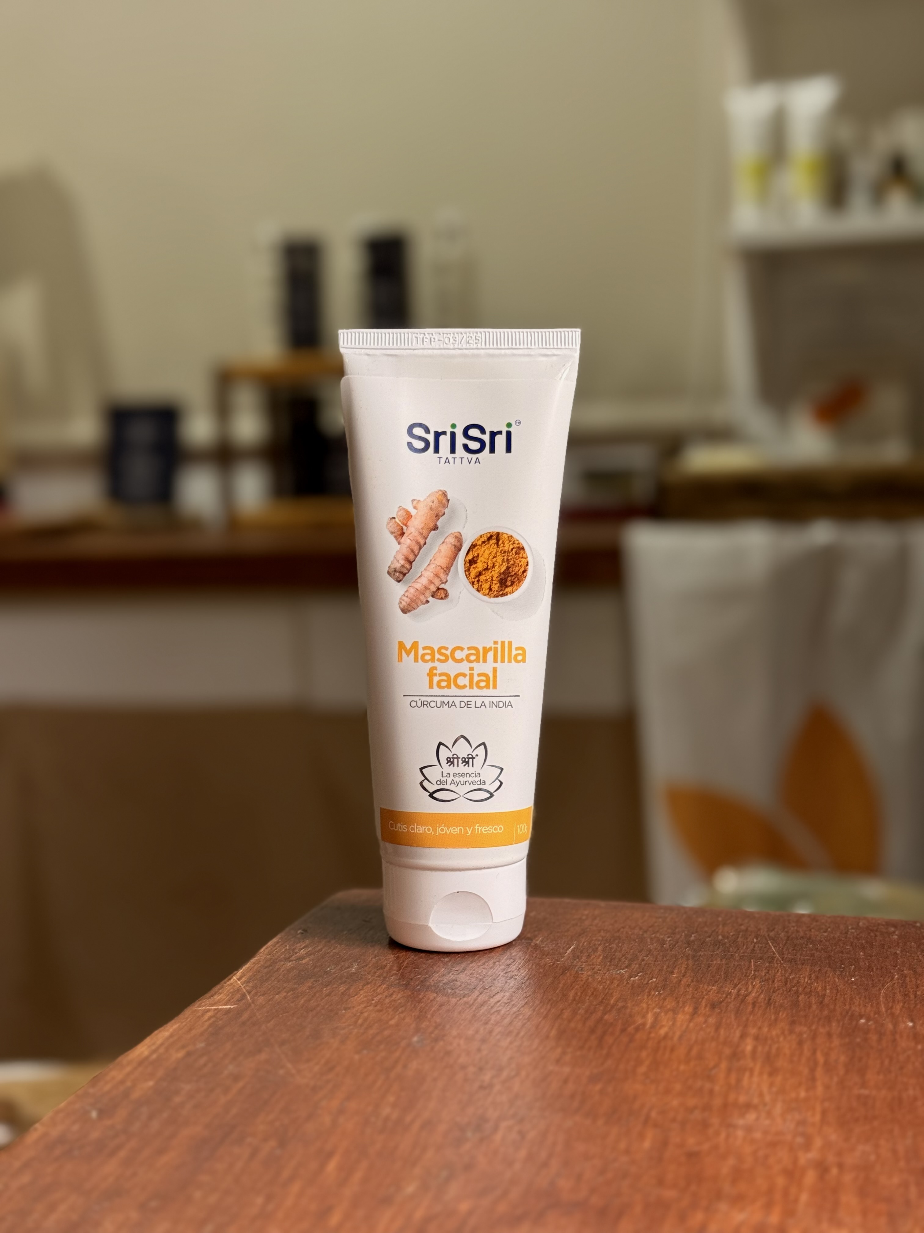 Mascarilla Facial con Curcuma de la India 100g