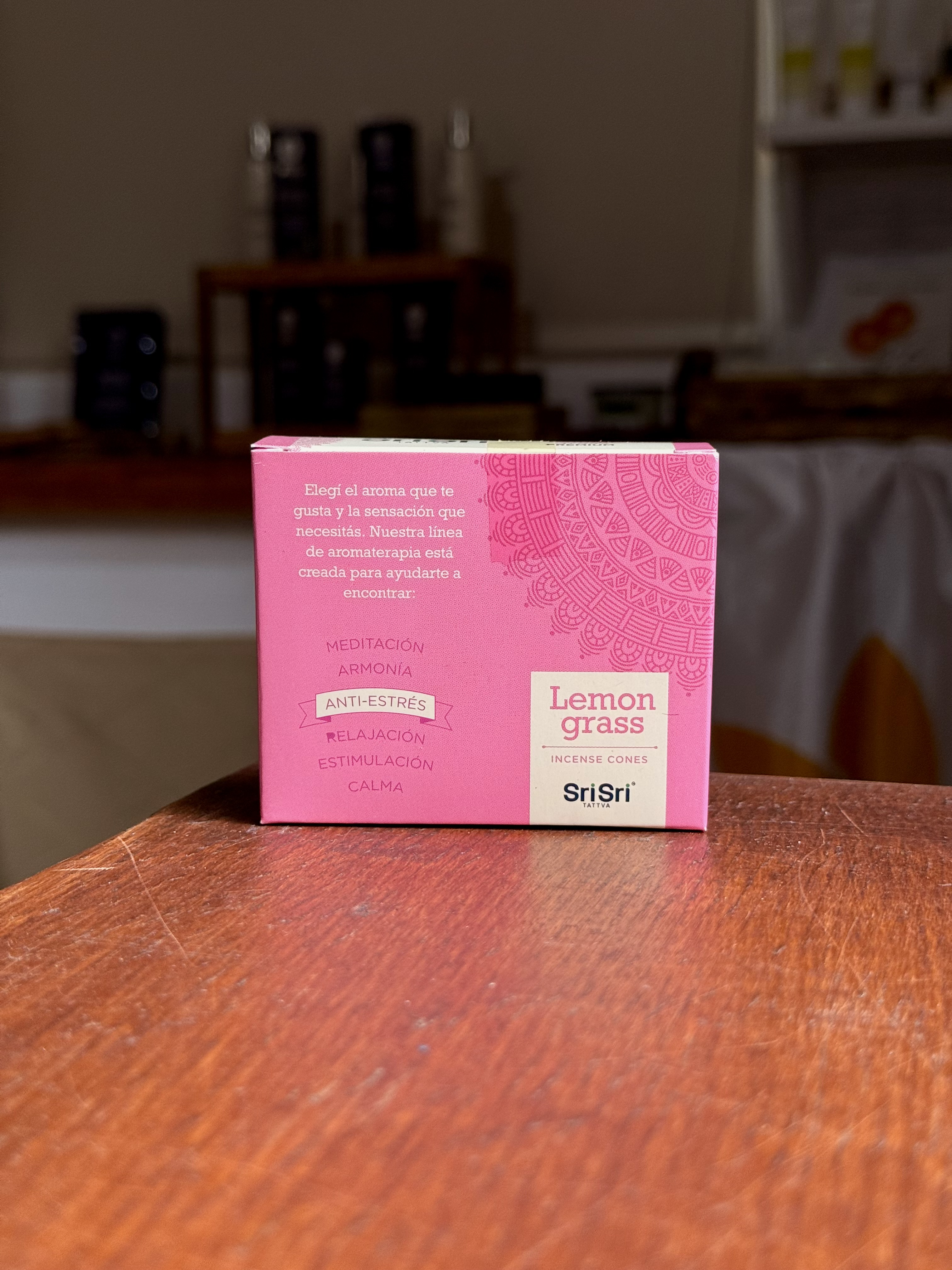 Dhoop Cones Lemongrass x 25g (Anti - Estres)