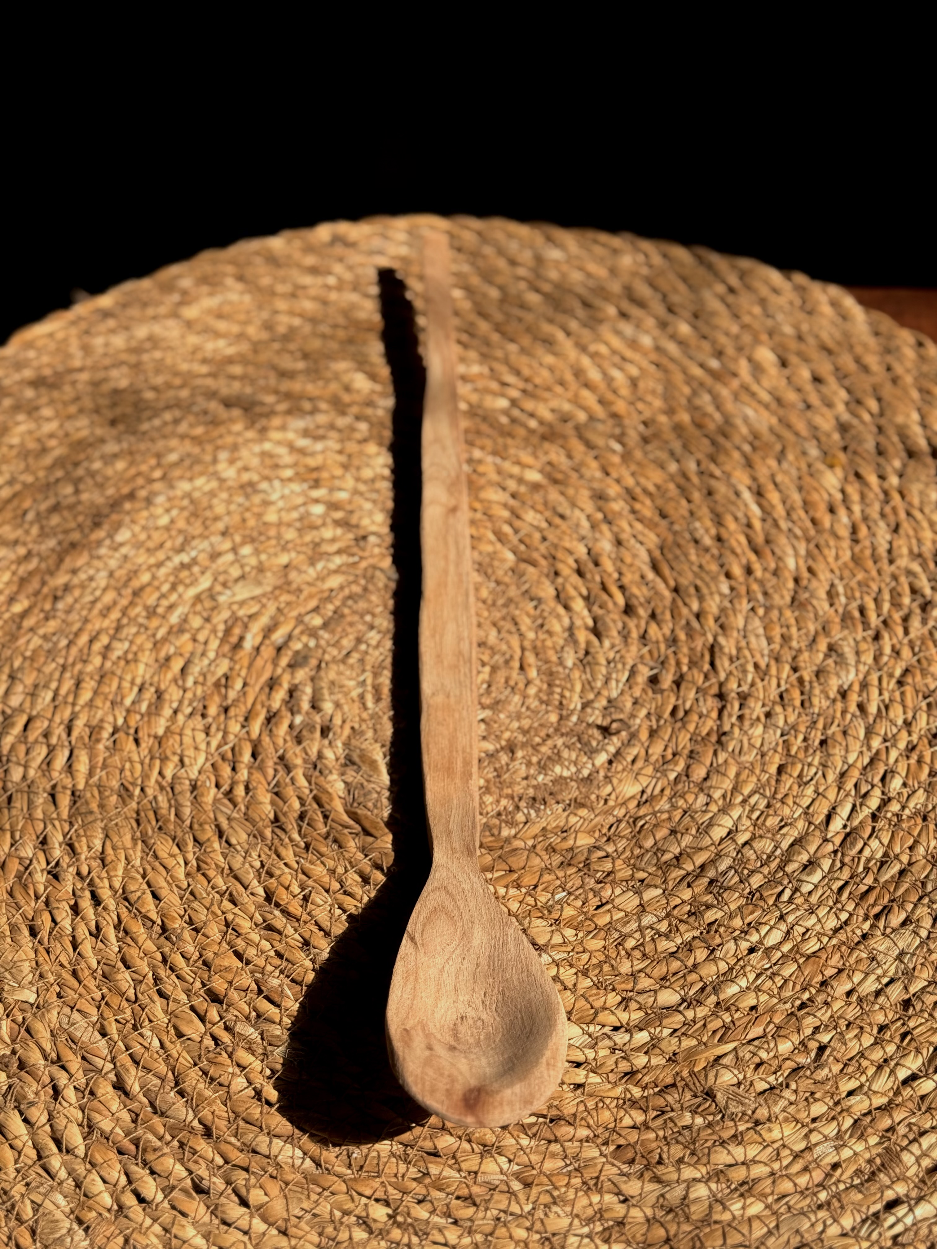 Cuchara Artesanal de Madera de Pera