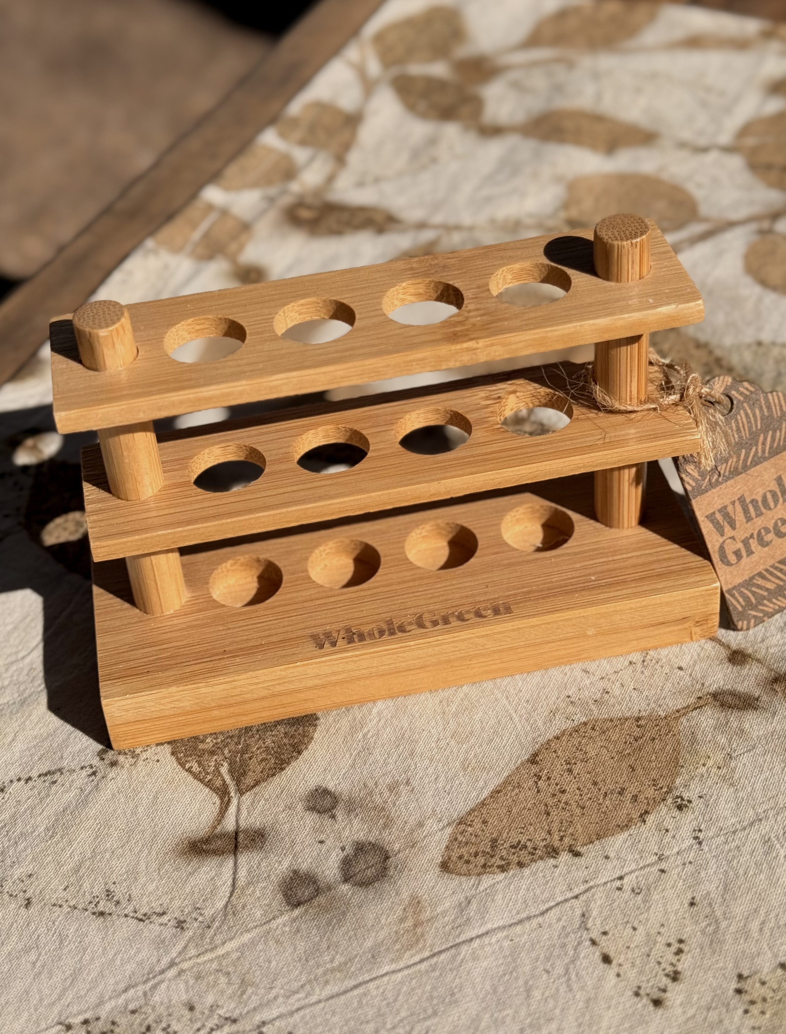 Holder x4 CALIFORNIA (Exhibidor 100% de bambu)