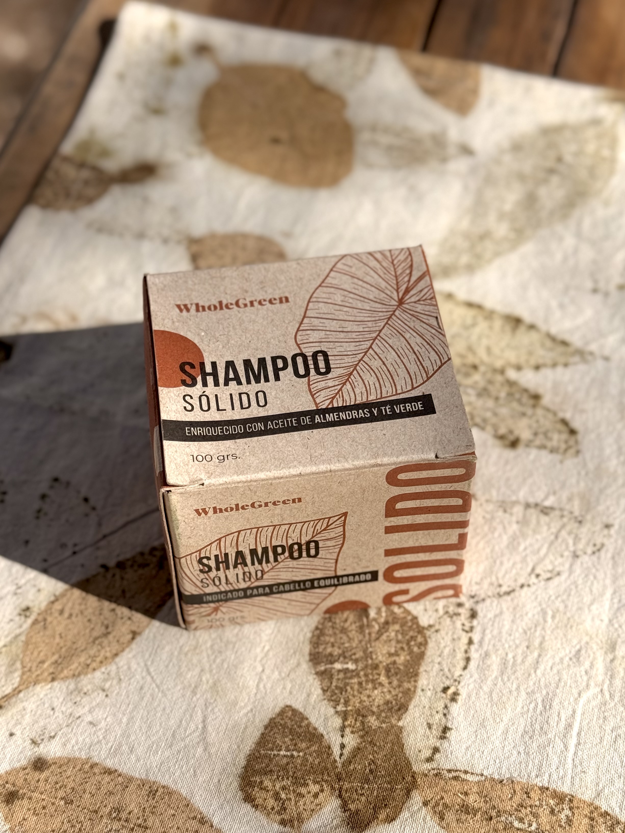 Shampoo Solido WG Cabello Equilibrado x 100g