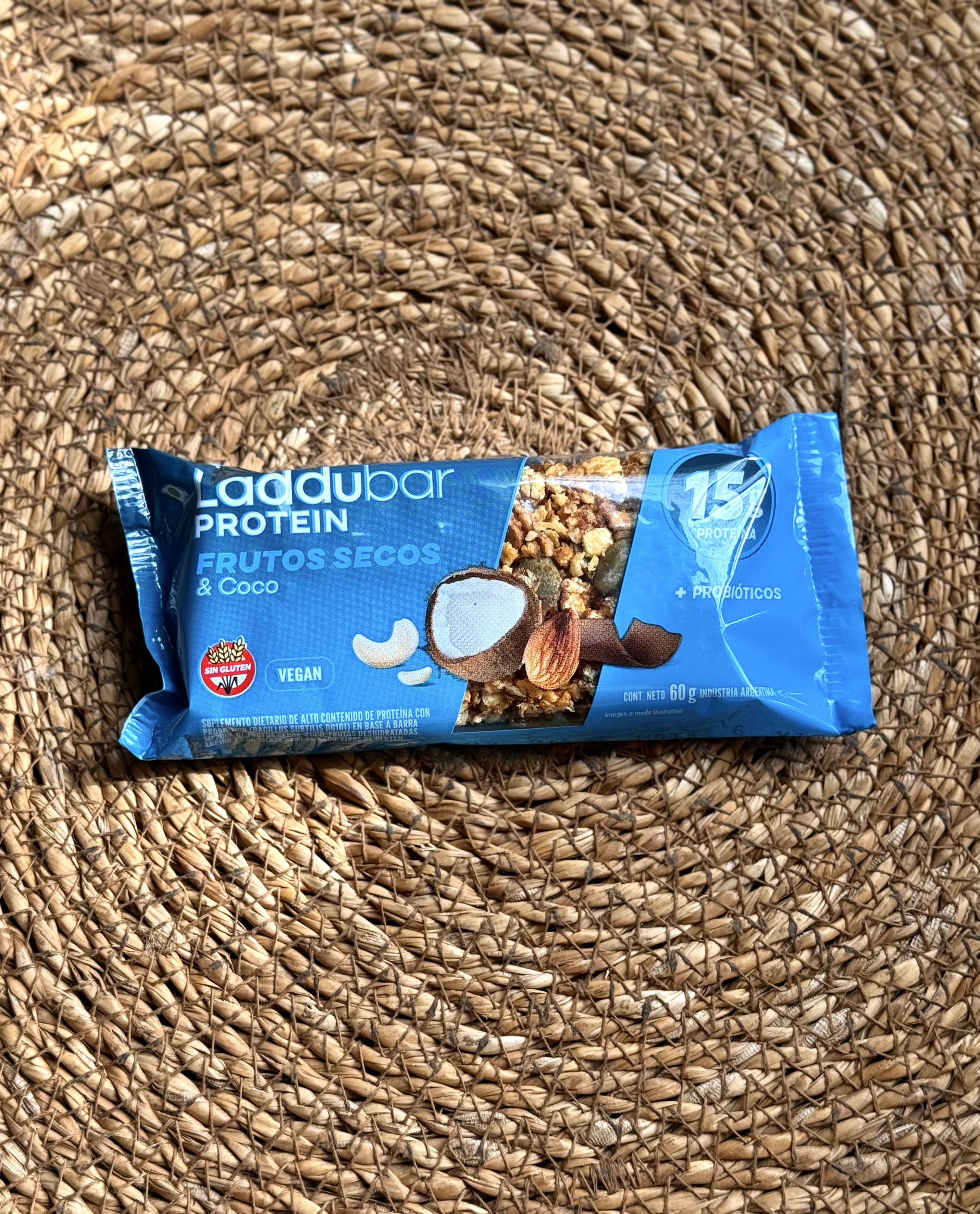 Barra Protein Frutos Secos y Coco - Laddubar