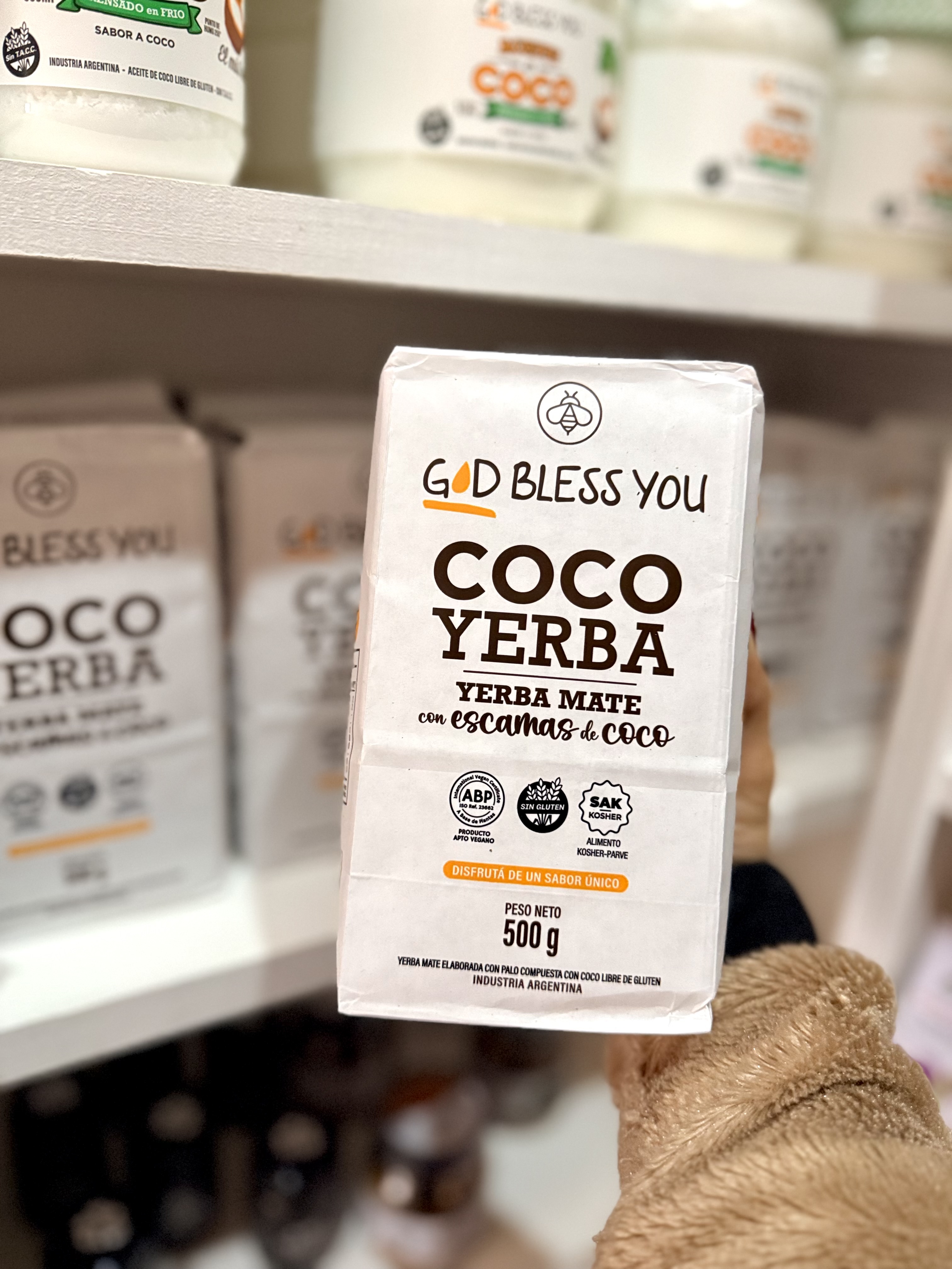 COCOYERBA x 500g - Con escamas de Coco. ¡NUEVO!